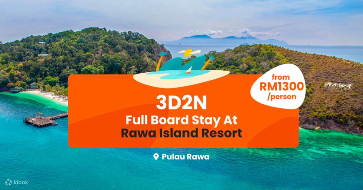 Staycation at Rawa Island Resort Full Board Package - Klook Canada